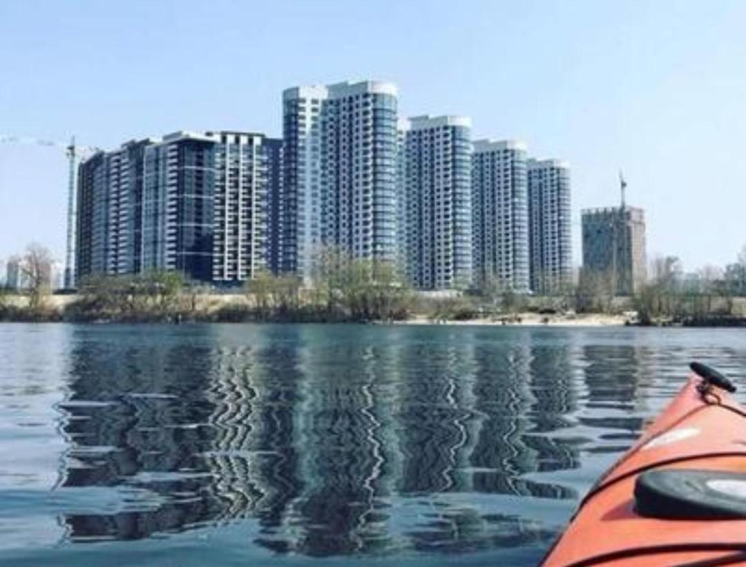 Жк Заречный Метро Славутич Kiew Exterior foto
